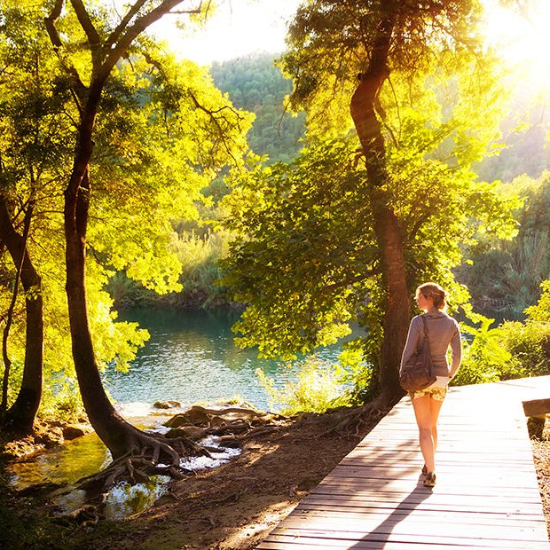 wandelen in natuur gezond