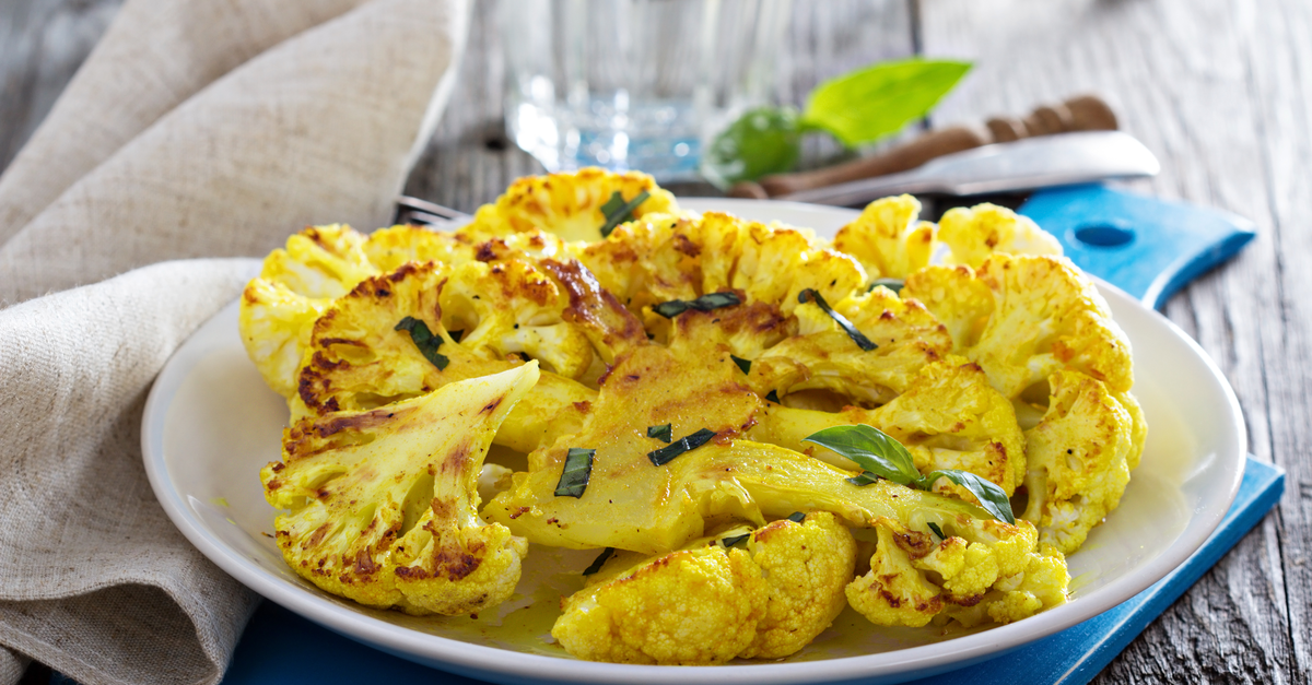 recept bloemkool kurkuma