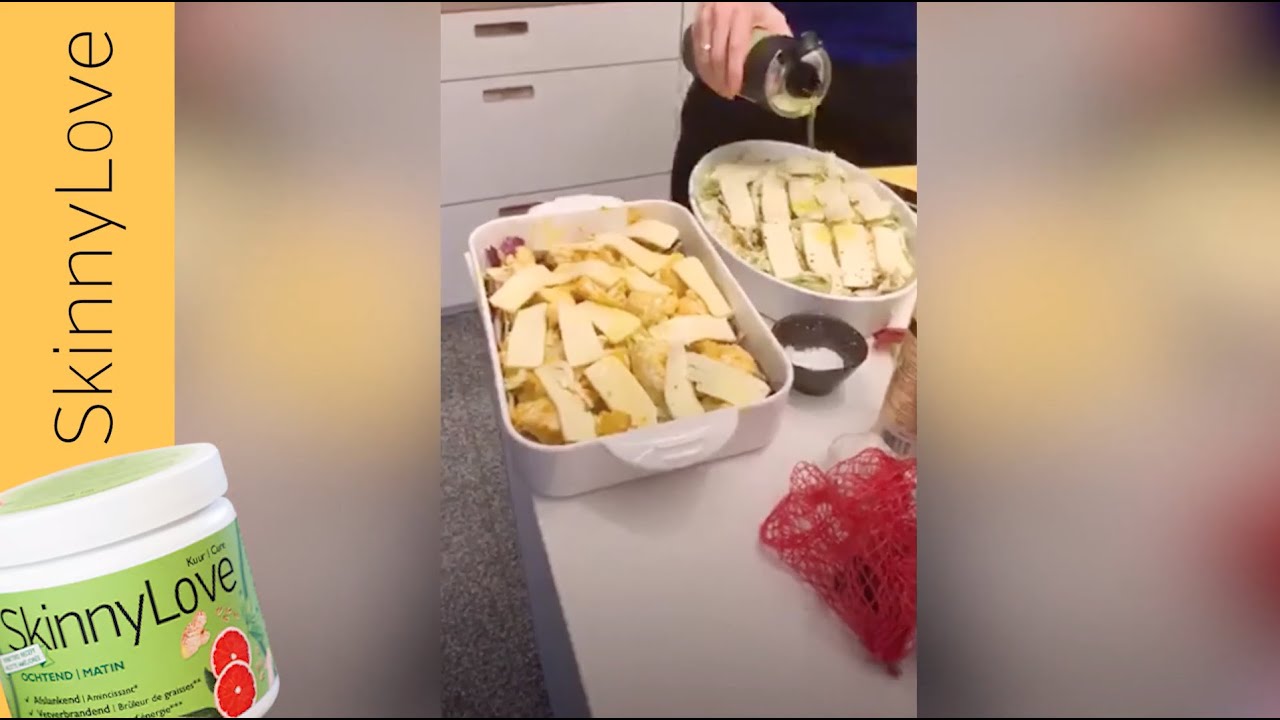 Koken zonder bijkomen: ovenschotel met rijst, bloemkool, spitskool, kip en halloumi