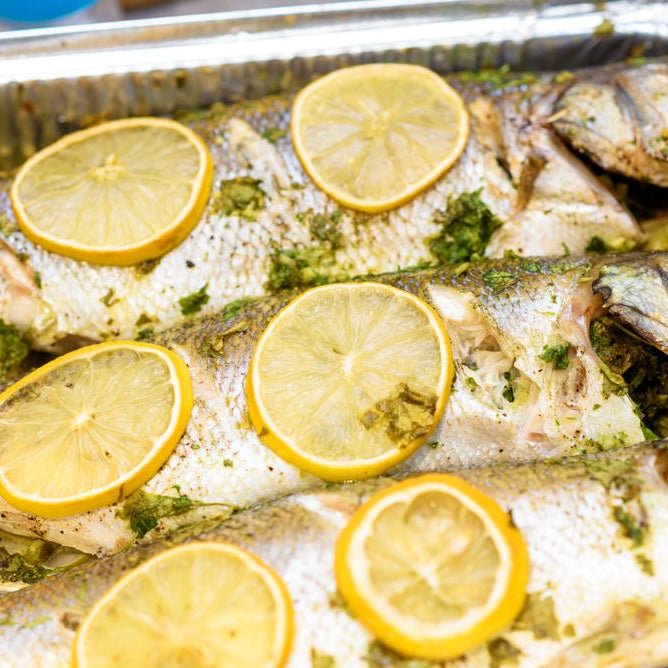 Koken zonder bijkomen: ovenschotel met zeebaars, gierst en groenten