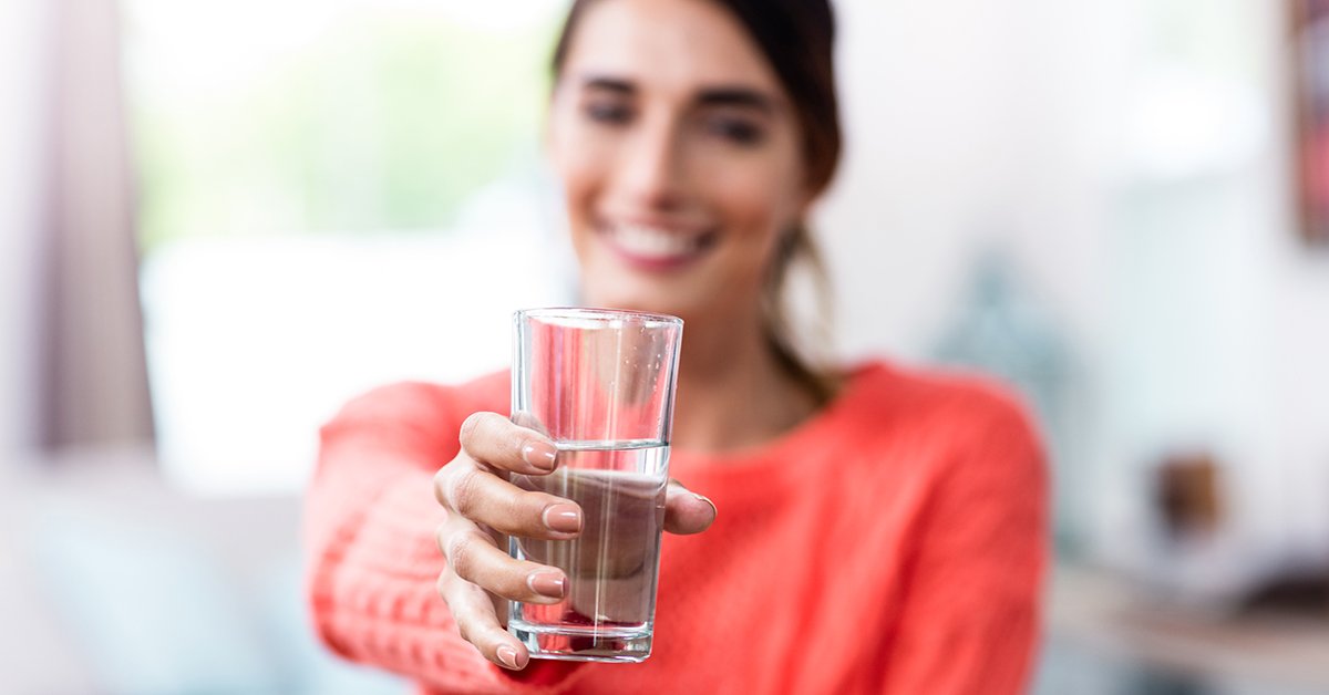 voldoende water drinken